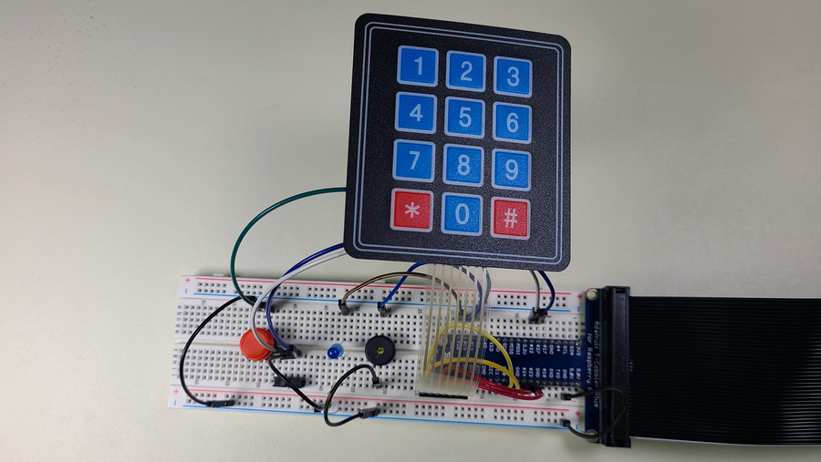 Using a 3x4 Matrix-Style Keypad
